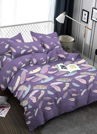 Постельное белье жатка перья виолет семейный