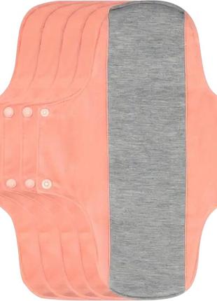 Прокладка из хлопка гигиеническая на кнопках 1 шт. многоразовая