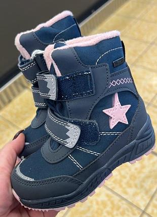 Брендові німецькі термо ботинки зимові черевики чоботи