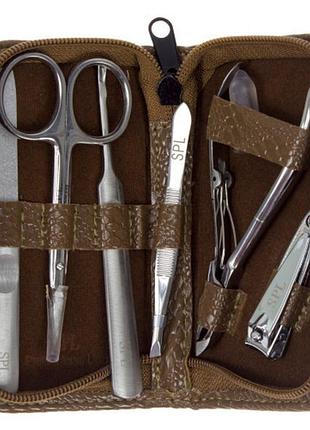 Манікюрний набір (6 предметів) spl 77102 в футлярі