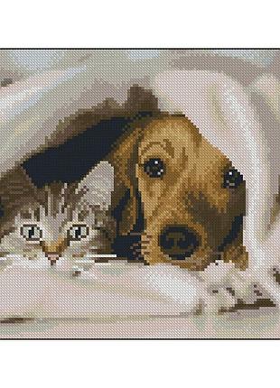 Алмазная мозаика "отдых" zav3040-24 без подрамника 30х40 см