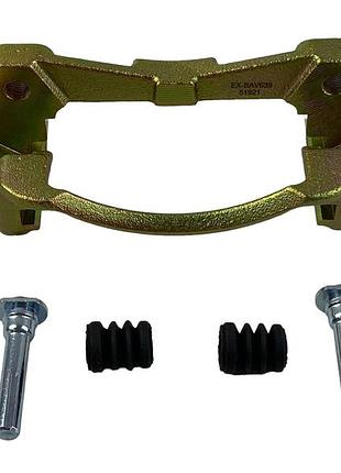 Скоба суппорта aveo 2-3 (скоба суппорта + направляющие) euroex