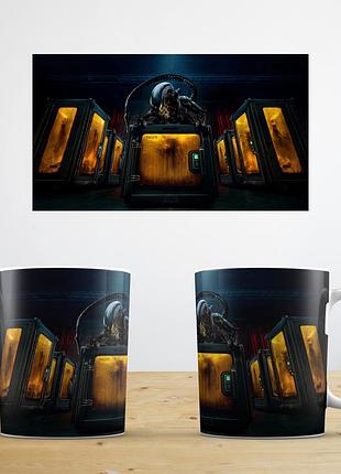 Чашка керамічна "чужий: земля" (alien: earth) aurora v1