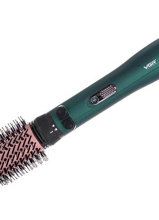 Фен-щетка с вращающимися насадками и керамическим покрытием vgr v-498