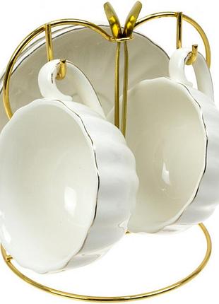 Сервіз чайний керамічний "music"білий yg00932-w