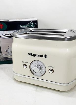 Тостер vilgrand vt0823r