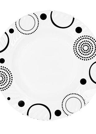 Тарілка десертна склокерамічна "абстракція" 7" 30057-01-15018/s&t