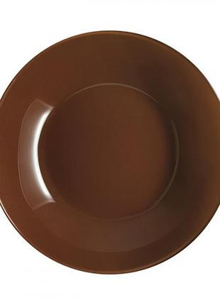 Тарілка супна скло "luminarc.arty cacao" 20см 69012/p6152