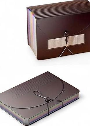 Розширювана папка-органайзер на 24 відділення