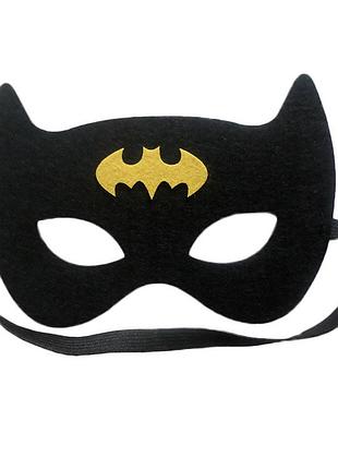 Маска для мальчика бэтмен one size черный
