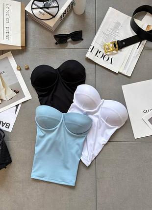 Топ с чашками