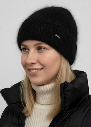 Шапка ангоровая,,шапка зимняя,шапка ангоровая зимняя женская