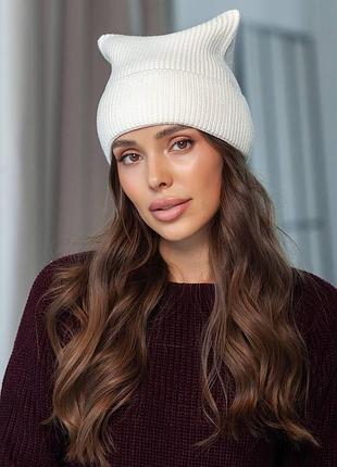 Шапка кет ,шапка без підкладу, шапка кашемірова, шапка з шерстю