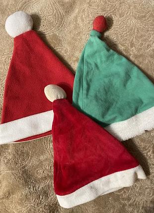 Новорічні шапочки для немовлят