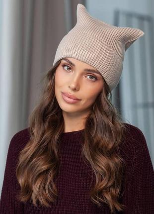 Шапка кет ,шапка без підкладу, шапка кашемірова, шапка з шерстю