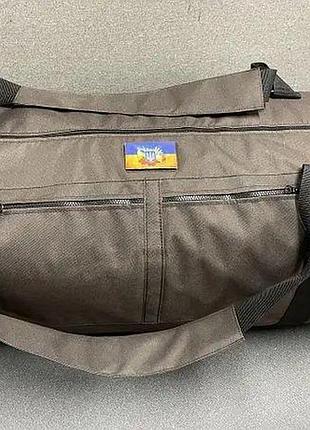 Баул для амуніції 100л коричневий транспортна сумка-баул для рибалок мисливців військових ту ve-33