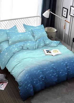 Постельное белье жатка космос двуспальный евро