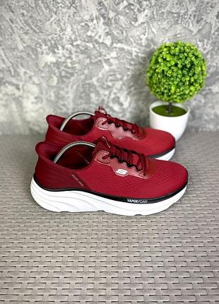 Skechers slip-ins кроссовки 42 размер спортивные красные