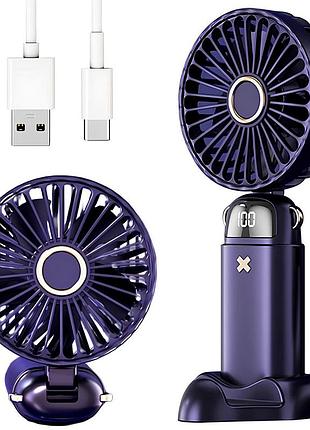 Мини вентилятор портативный, с подставкой для телефона, mini fan xl-880