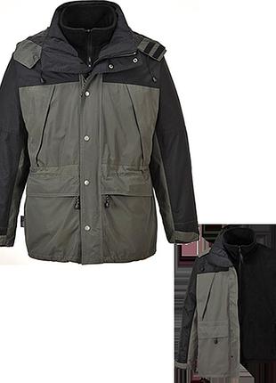 Воздухопроницаемая куртка orkney 3-в-1 s532 серый, xl