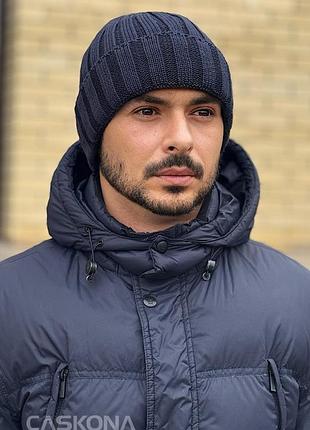 Шапка чоловіча утеплена,шапка чоловіча, шапка утеплена, шапка зимова, шапка чоловіча тепла, шапка флісова