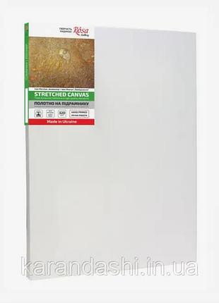 Полотно на підрамнику 25*30 см дрібне зерно, акрил, бавовна, rosa gallery
