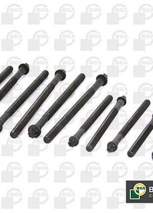 Комплект болтів з головкою системи torx з чорного металу bmw 1 series 2009-, 3 series 2011- bga bk2338
