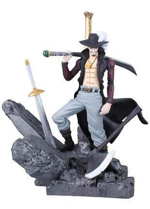 Фігурка дракуль «соколиный глаз» михок (14 см) "ван пис" one piece abc
