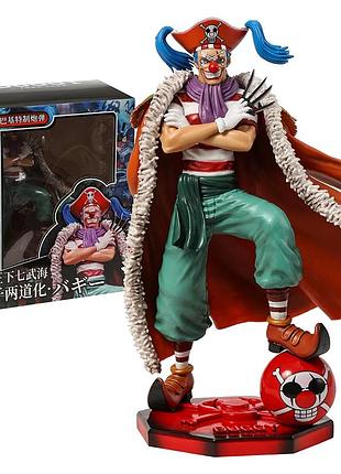 Фігурка колекційна клоун пірат баггі ван піс one piece (26 см) з подарунковою коробкою ost