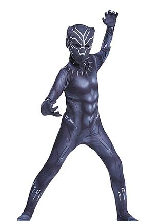 Костюм чорна пантера спандекс (130-140) abc