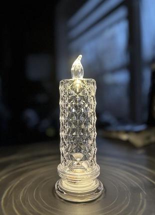 Лед свічка led 18 см свіилодіодна