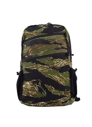 Тактический рюкзак 15л кордура 500 d tiger stripe usa грудная стяжка лямки анатомической формы отдел для ve-33