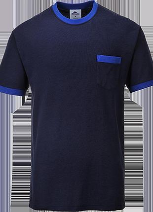 Контрастна футболка portwest texo tx22