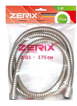 Шланг для душа zerix chr.z-01 (175 см) (zx0199) yousf