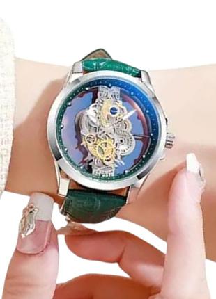 Унікальний унісекс годинник із прозорим механізмом – стиль і технологія в одному