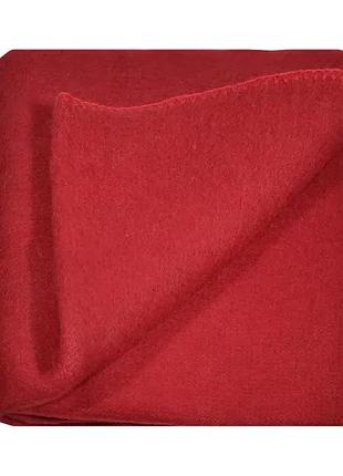 Ковдра з новозеландської вовни бордова 140х205см ярослав