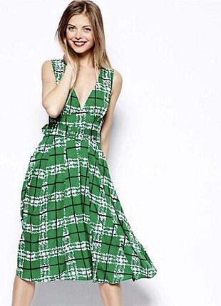 Розпродаж сукня asos міді з поясом