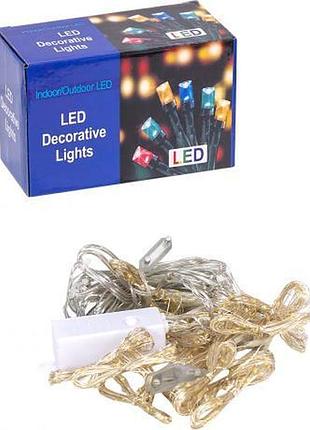 Гирлянда электрическая штора роса led 320, 16 нитей 3*2м тёплый белый мх 1-200