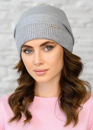 Шапка женская,шапка на флисе