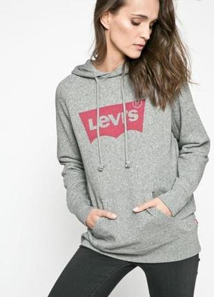 Худи толстовка кофта с капишоном levi's