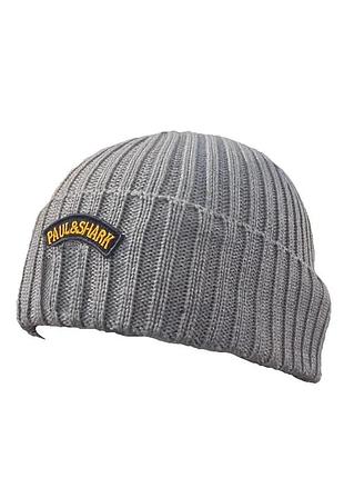Шапка мужская paul & shark ps-20104 antracite