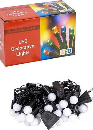 Гірлянда мультишарики led 40 ø 1,8 см мульт мх 1-99