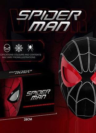 Маска інтерактивна spider man людина павук чорна ost