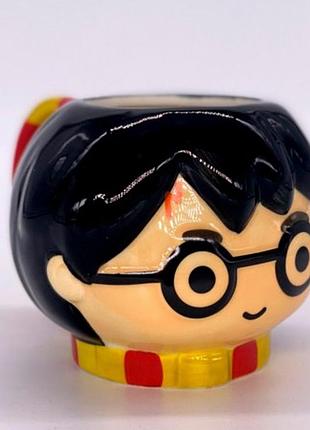 Чашка фігурна гарі поттер з шарфом гріфіндора aurora