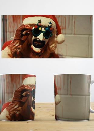 Кружка клоун арт жахаючий ужасающий ost