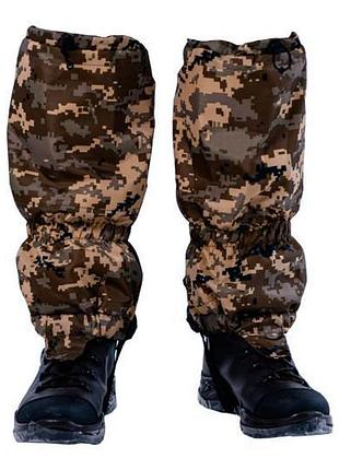 Бахилы анти-тепловизор водонепроницаемые для пончо-дождевика пиксель - универсальный размер защита ви ve-33