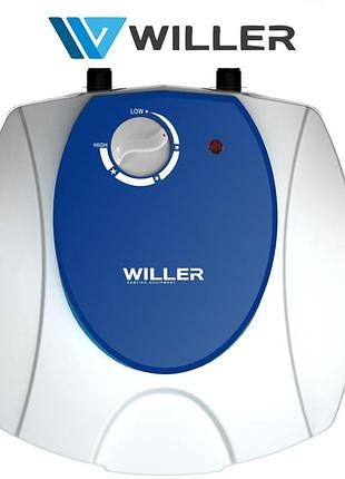 Водонагреватель willer pu6r optima mini под мойку, напольный, 6л. компактные, "мокрый" тэн