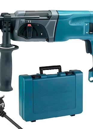 Перфоратор прямий у кейсі 780вт (2,4дж) від мережі, hr2470