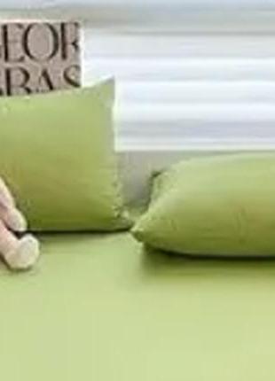 Набор наволочек 50х50см 2шт поплин люкс лайм moonlight