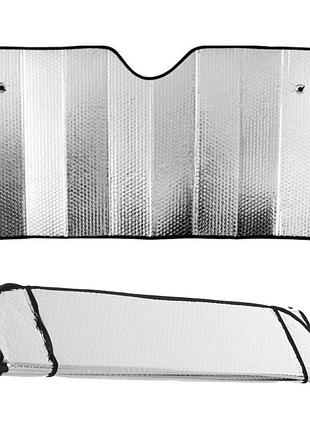 Сонцезахисна шторка на лобове скло 130х60 см